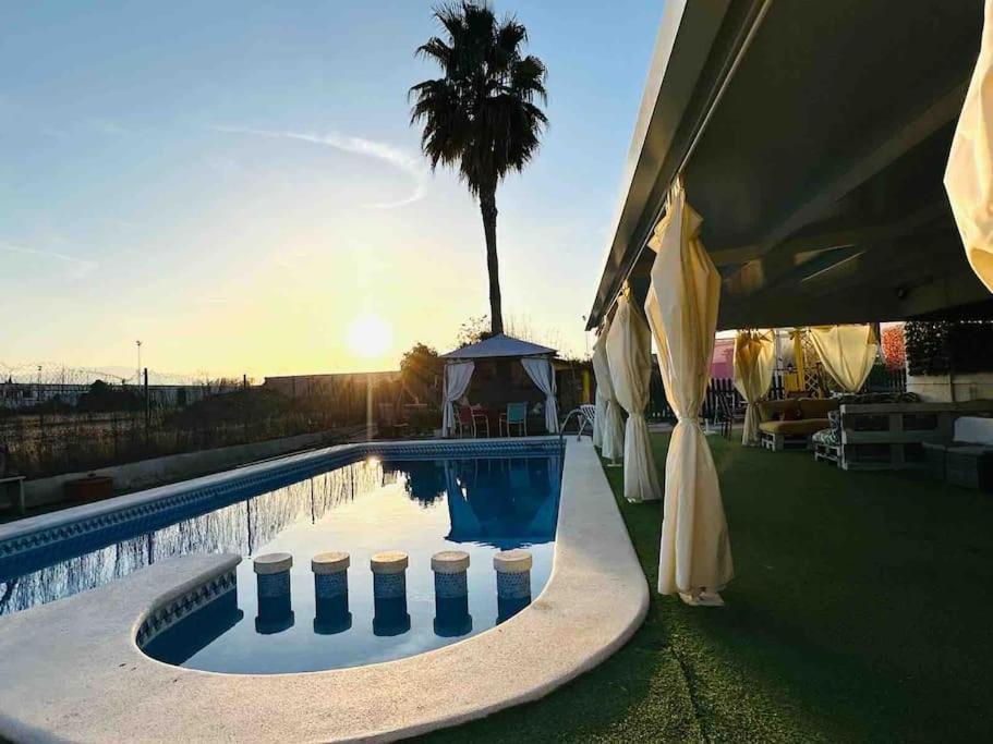 Casa Rural A 4Km De Murcia Con Piscina Y Spa Caliente Eksteriør billede