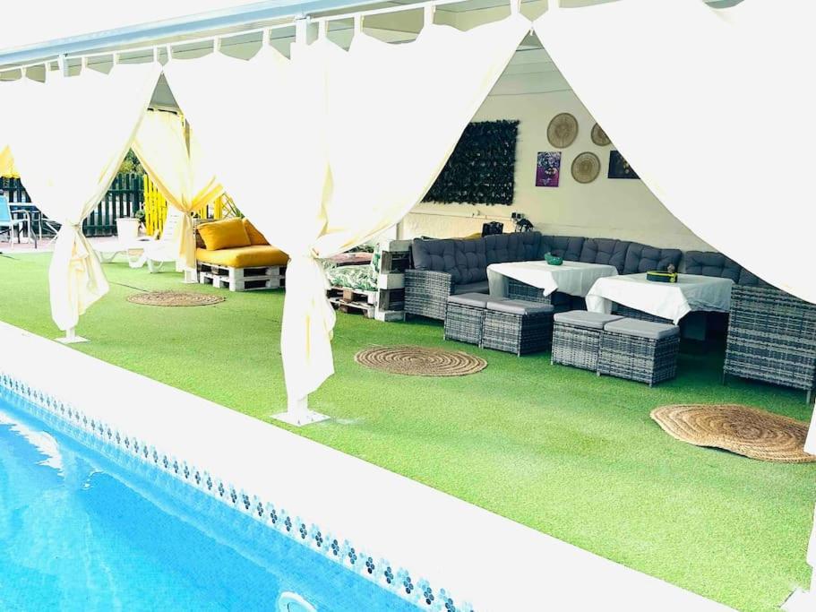 Casa Rural A 4Km De Murcia Con Piscina Y Spa Caliente Eksteriør billede